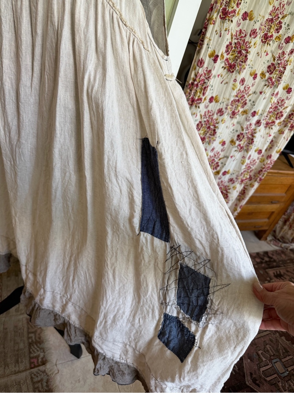 Magnolia Pearl linen pinafore vintage excellent condition! - Picture 3 of 7